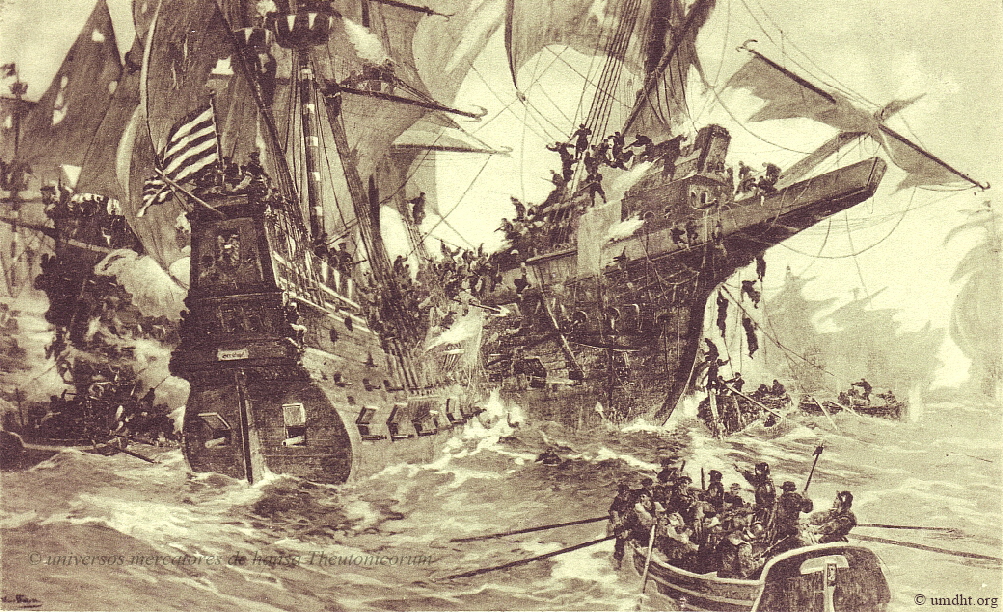 Die Eroberung des schwedischen Flaggschiffes Makalös am 31.05.1564